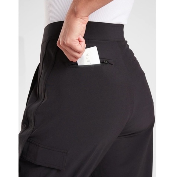 NWOT Athleta Uptown Ankle Pant Black - Picture 6 of 9